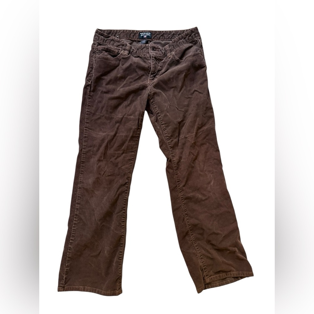 VINTAGE Y2K‎ Polo Ralph Lauren Corduroy Pants Women's 8/30 Brown wide Leg✅